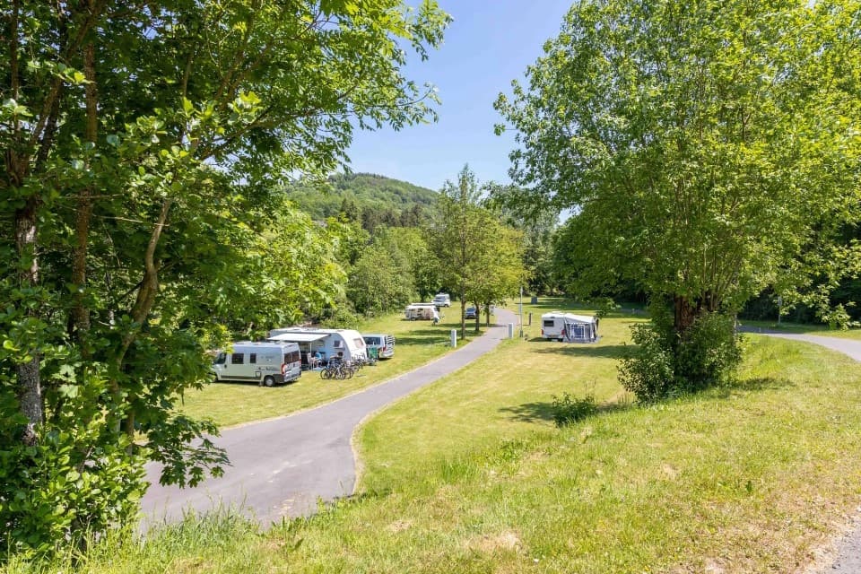 A scenery from Campingpark Eifel