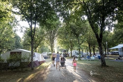 A scenery from Camping de Boÿse