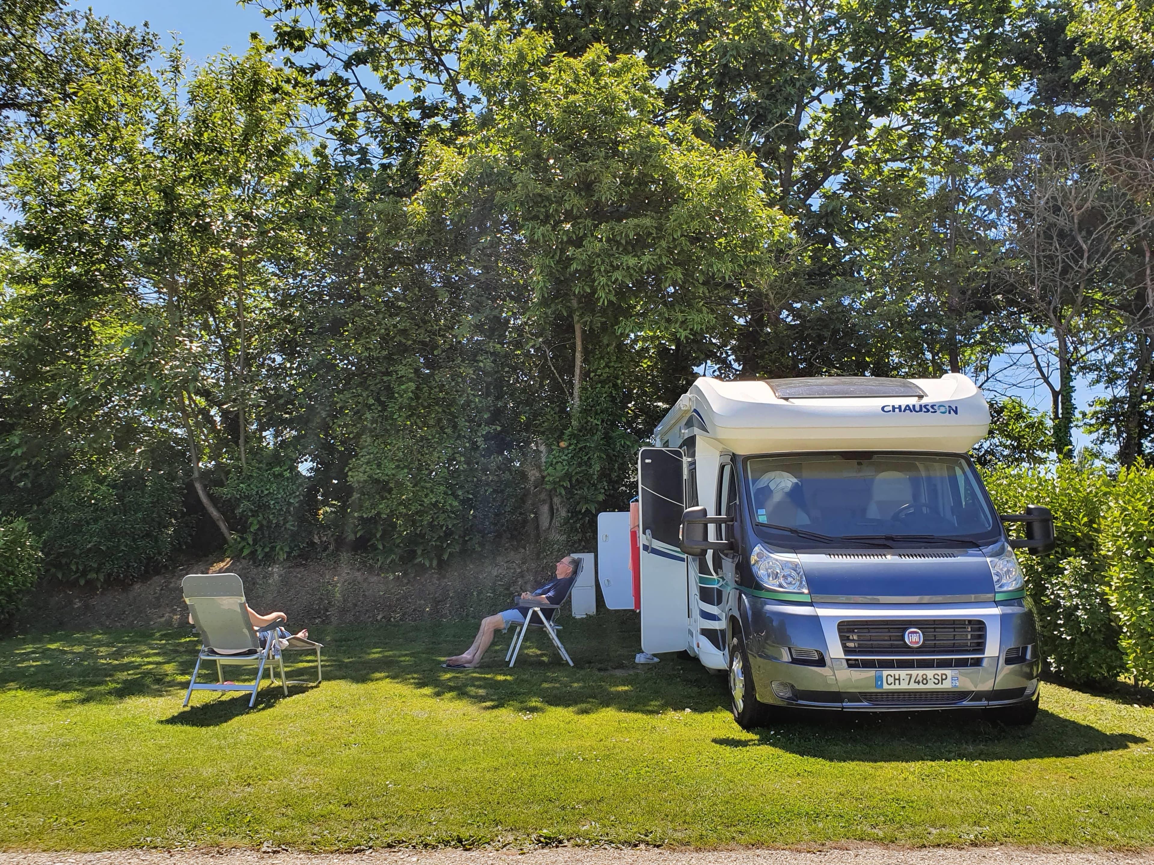 A scenery from Camping de Kersentic