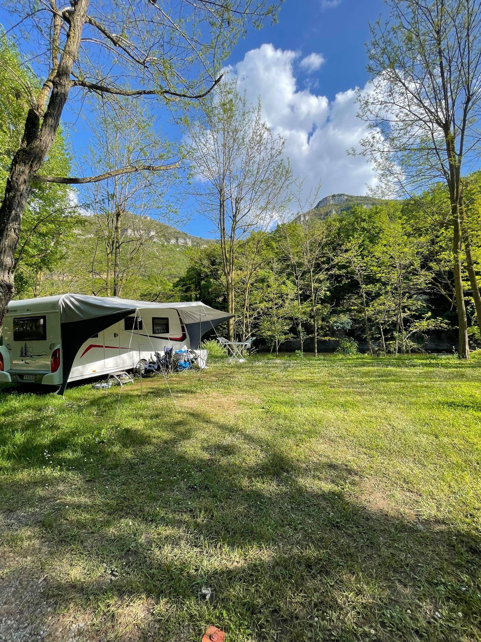 A scenery from Flower Camping Saint Lambert