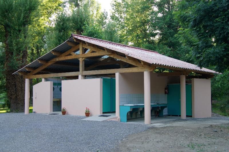 A scenery from Camping Les Bords du Tarn