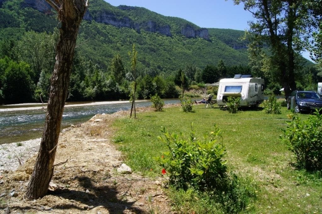 A scenery from Camping Les Bords du Tarn