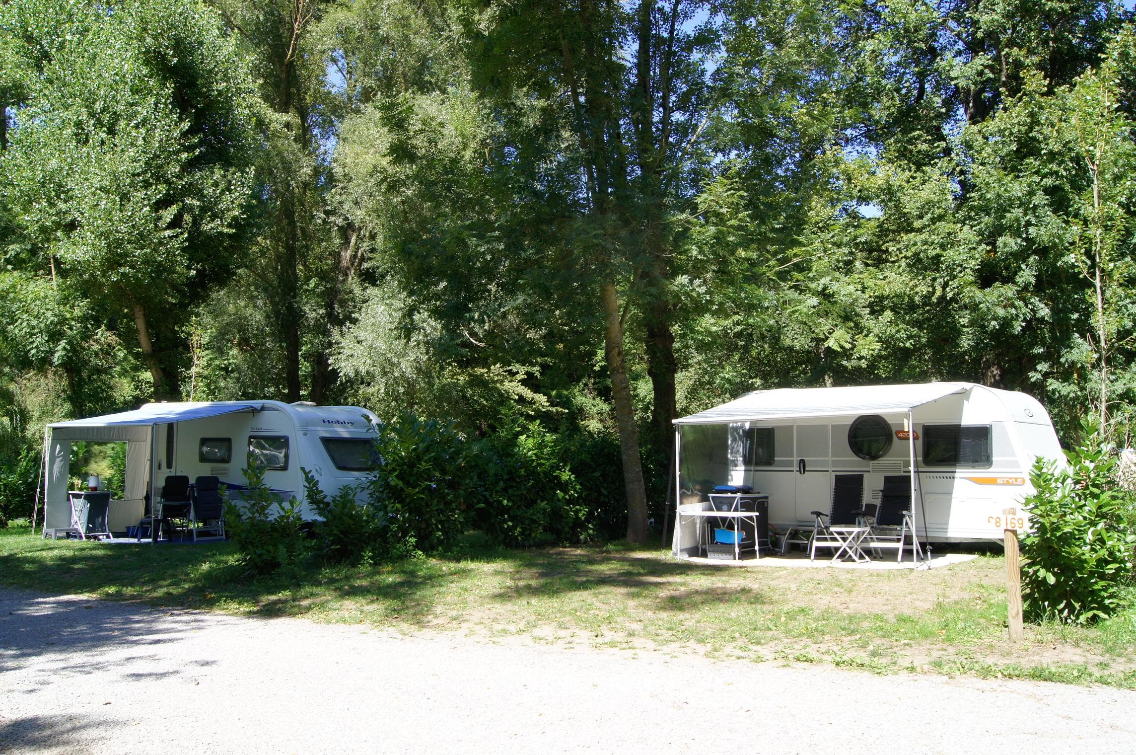 A scenery from Camping Les Bords du Tarn