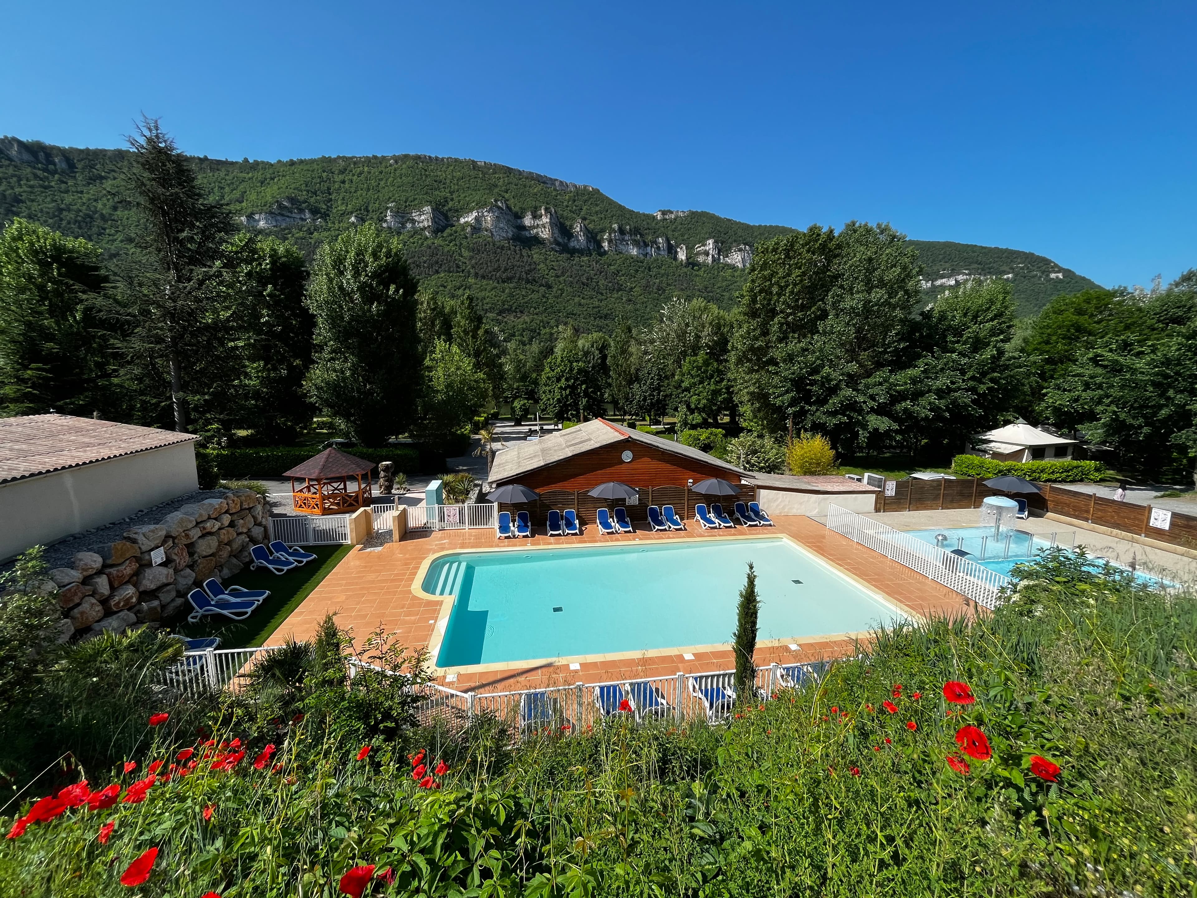 A scenery from Camping Les Bords du Tarn