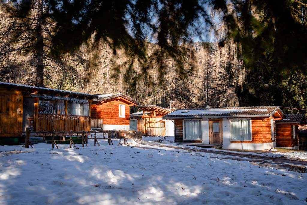 A scenery from Club del Sole - Val di Fiemme Easy Camping Village