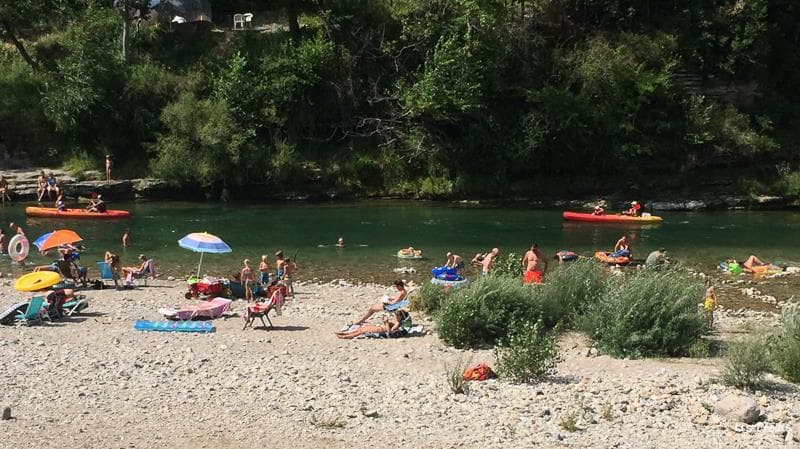 A scenery from Camping LES PRADES