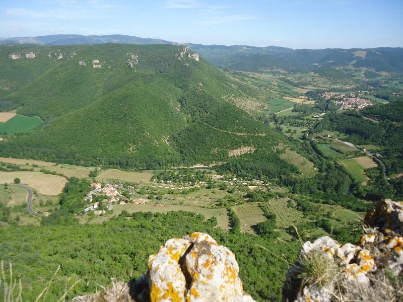 A scenery from Camping LE ROC QUI PARLE