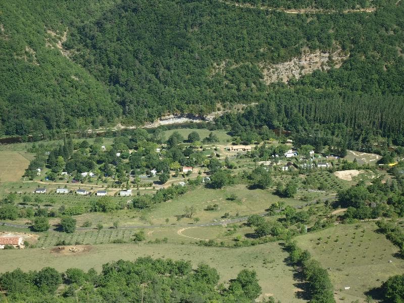 A scenery from Camping LE ROC QUI PARLE