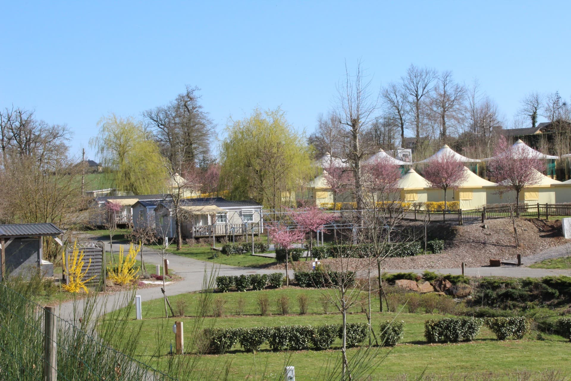 A scenery from Camping du Lac de Bonnefon