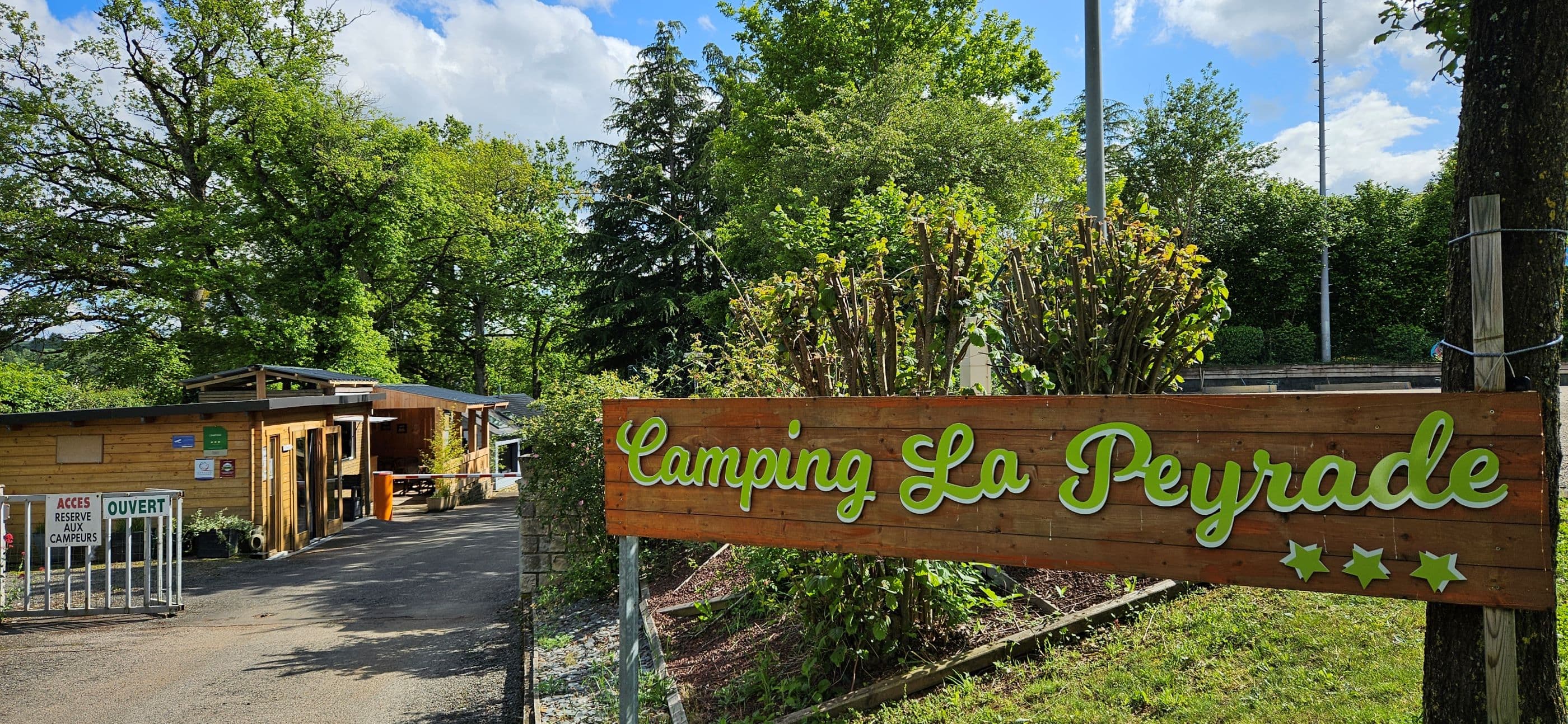 A scenery from Camping La Peyrade