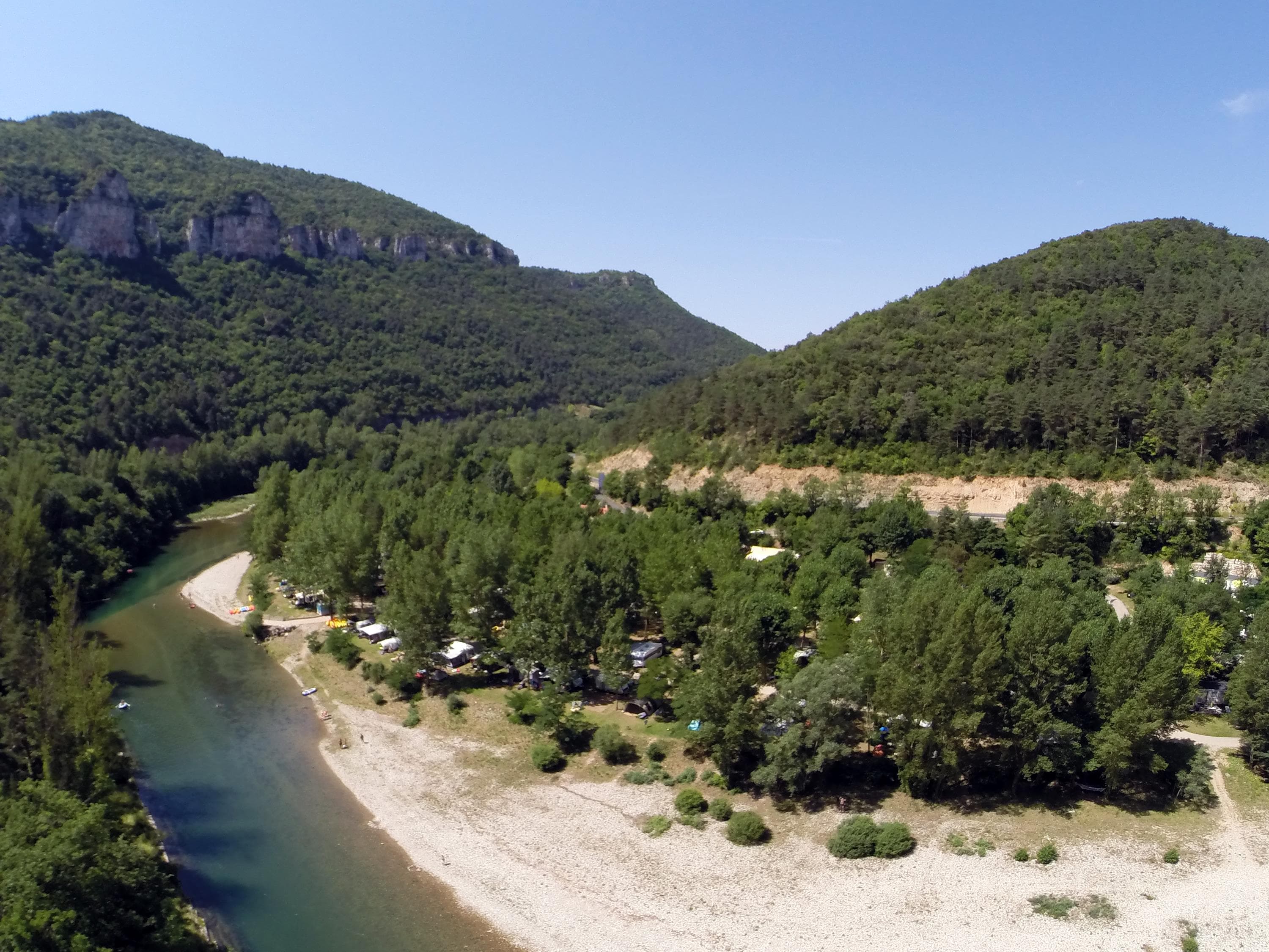 A scenery from Flower Camping PEYRELADE