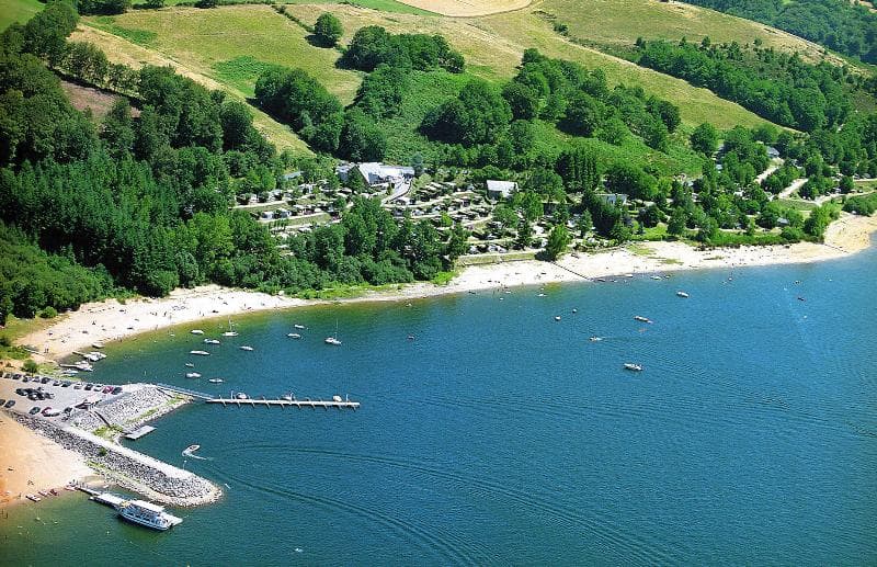 A scenery from Camping Beau-Rivage