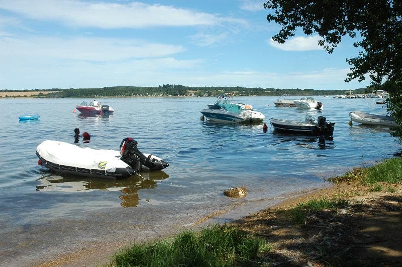 A scenery from Camping Beau-Rivage
