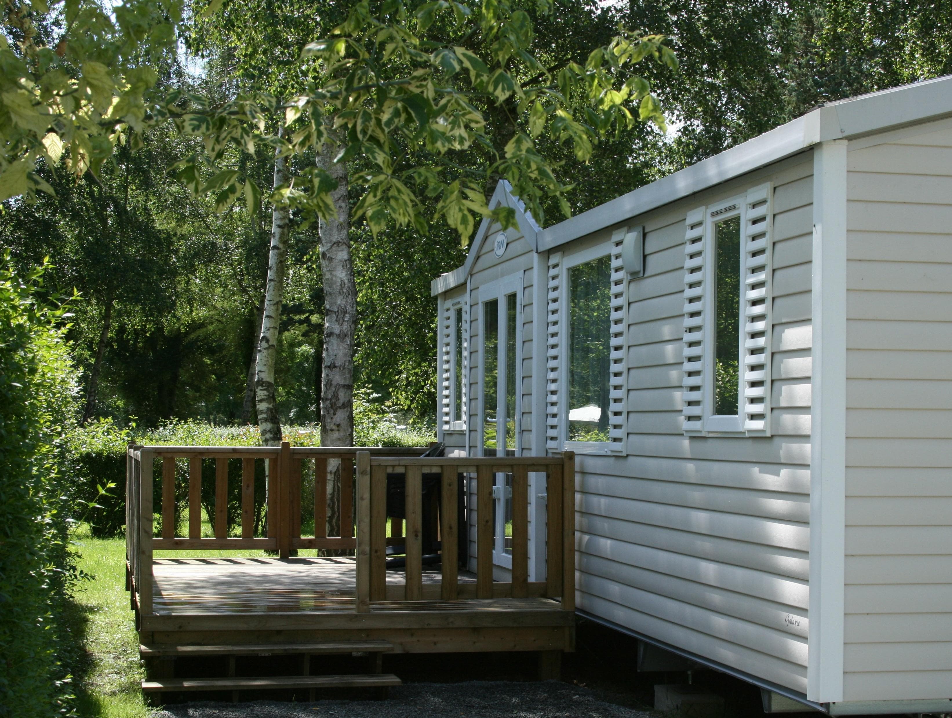 A scenery from Camping Onlycamp de la Vègre
