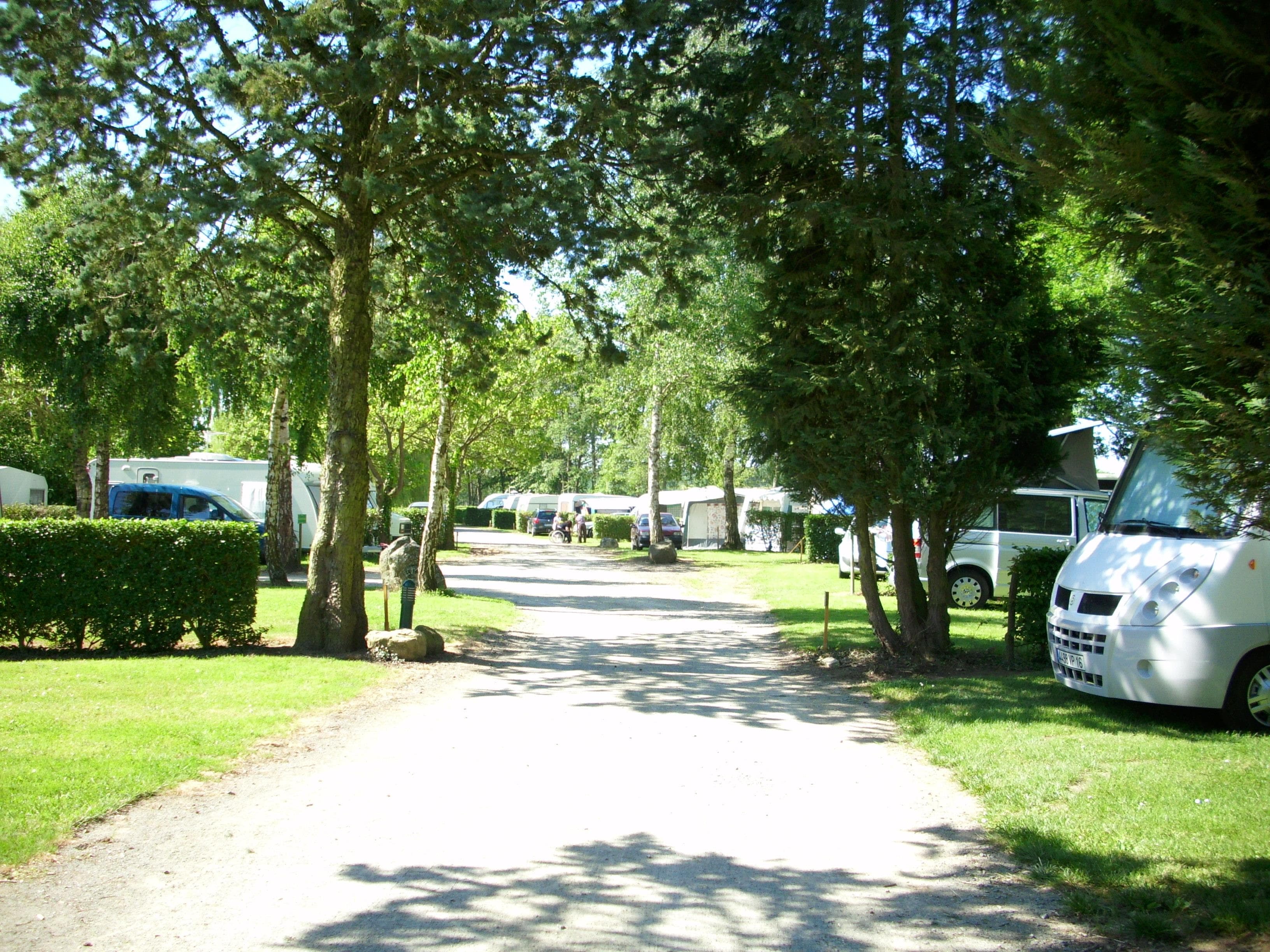 A scenery from Camping Onlycamp de la Vègre