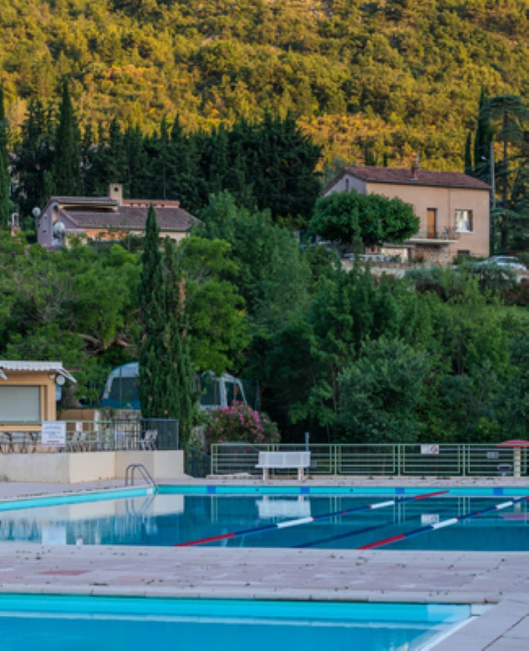 A scenery from Camping Onlycamp de la Vègre