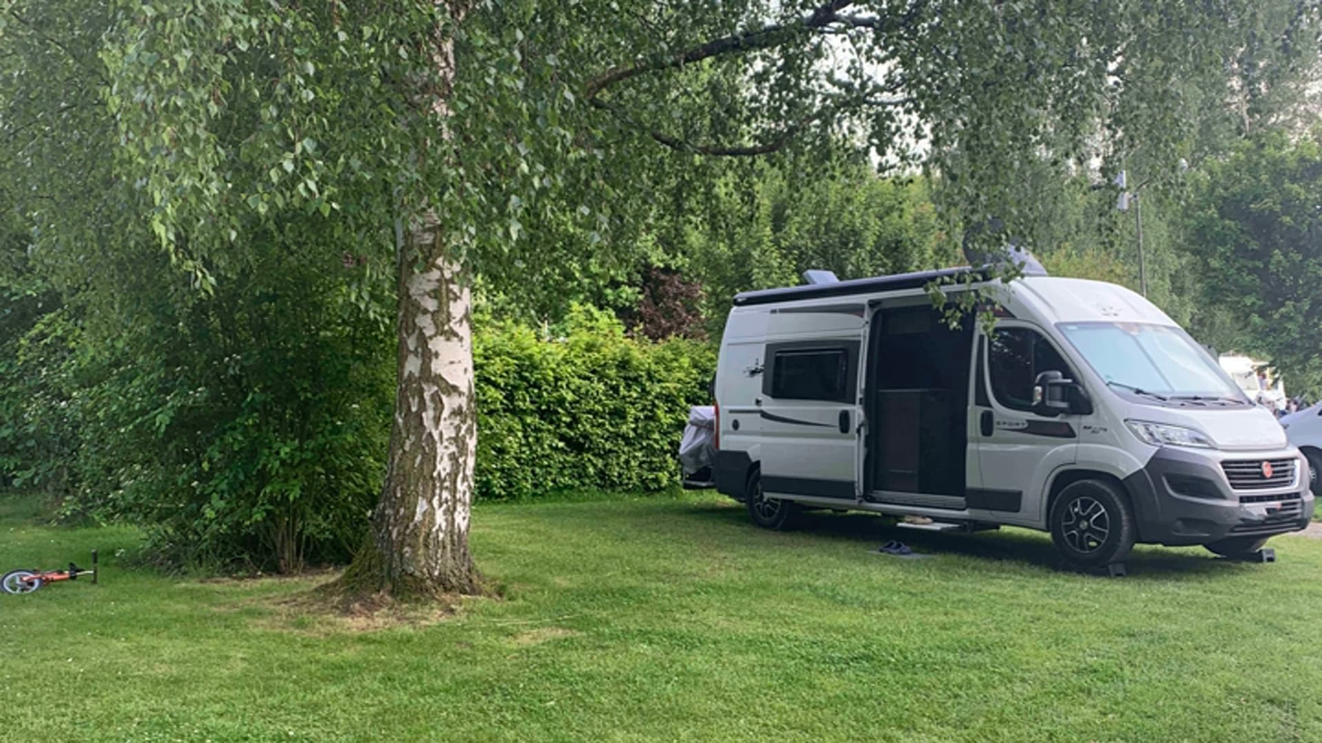 A scenery from Camping am Waldbad