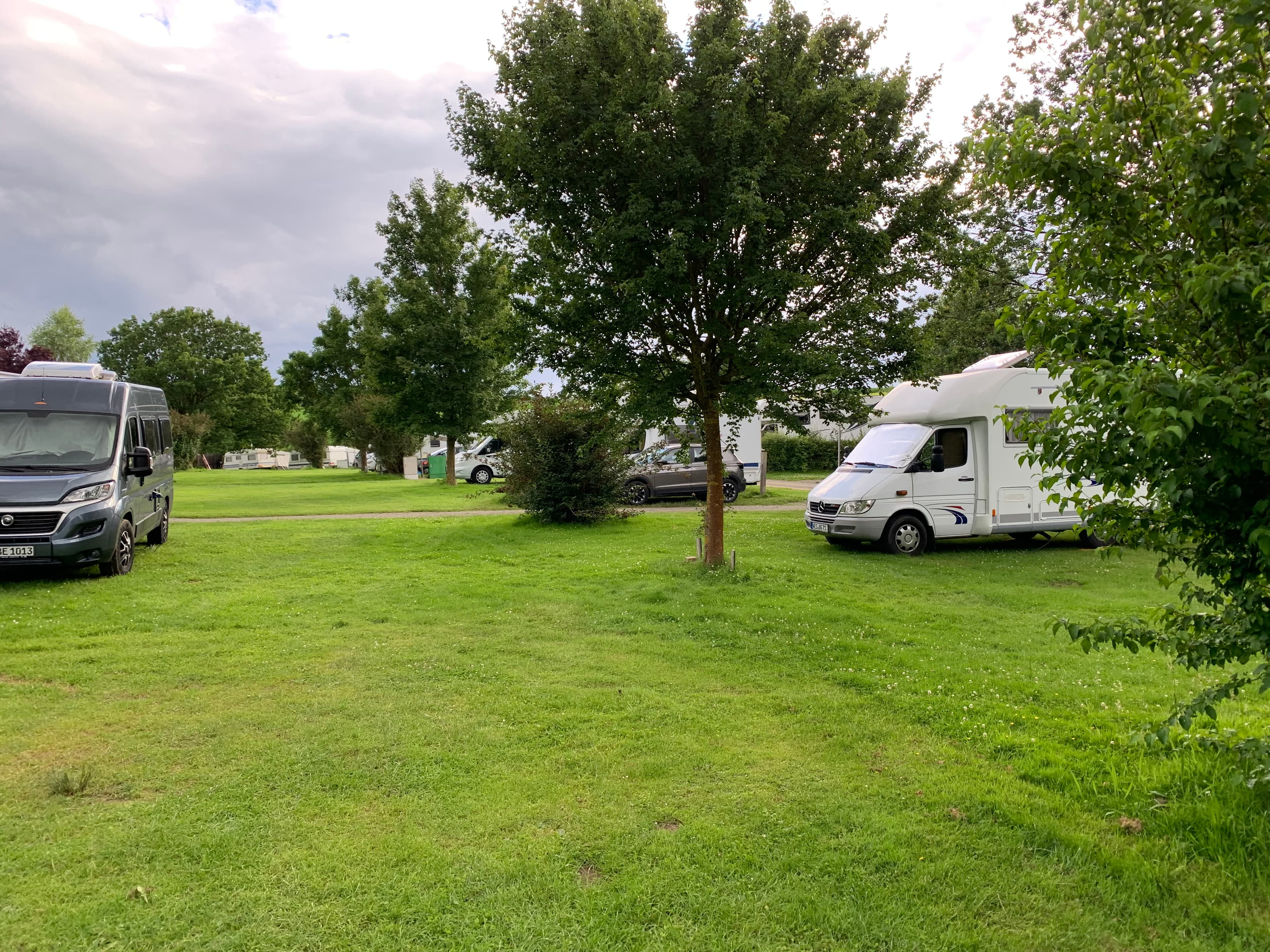 A scenery from Camping am Waldbad