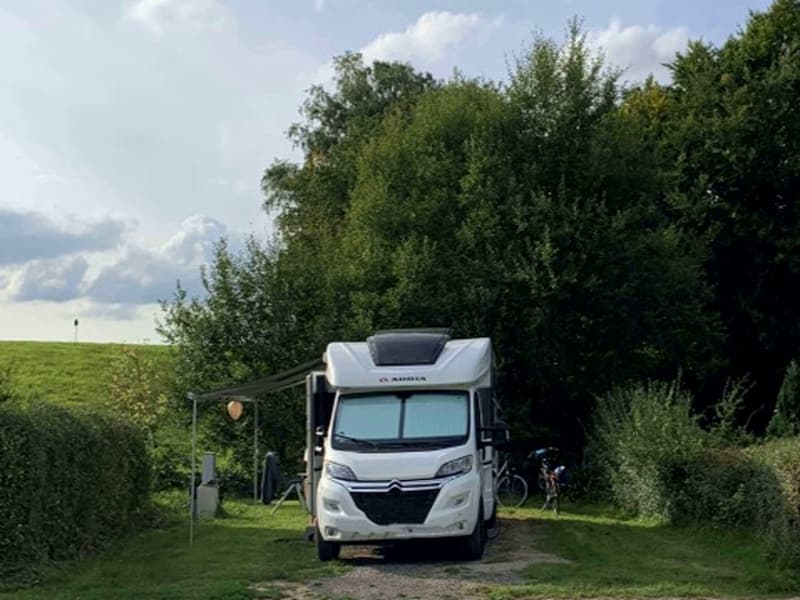 A scenery from Camping am Waldbad