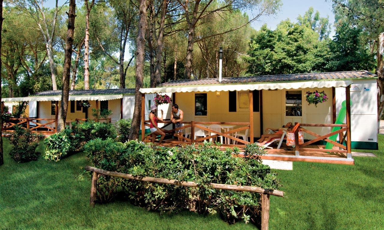 A scenery from Baia Domizia Camping Village