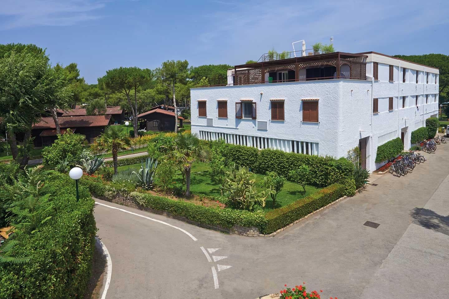 A scenery from Baia Domizia Camping Village