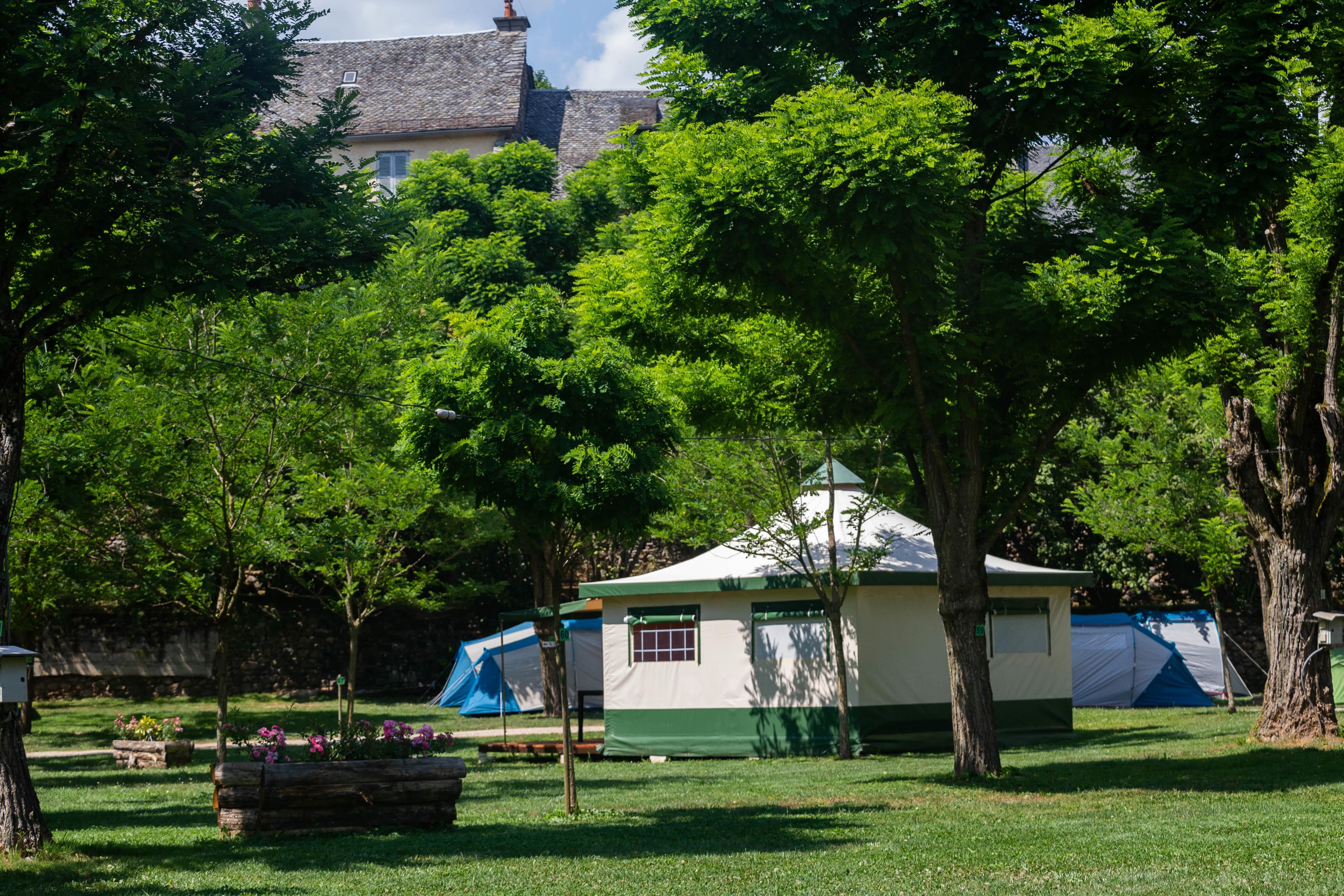 A scenery from Camping BELLERIVE