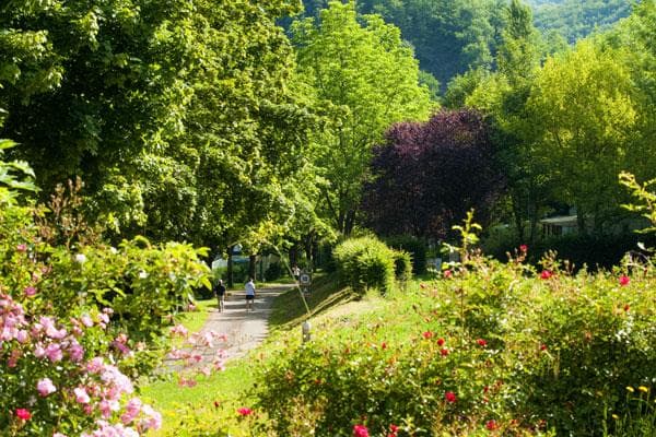 A scenery from Camping Seasonova Les Rives d'Olt et Aubrac