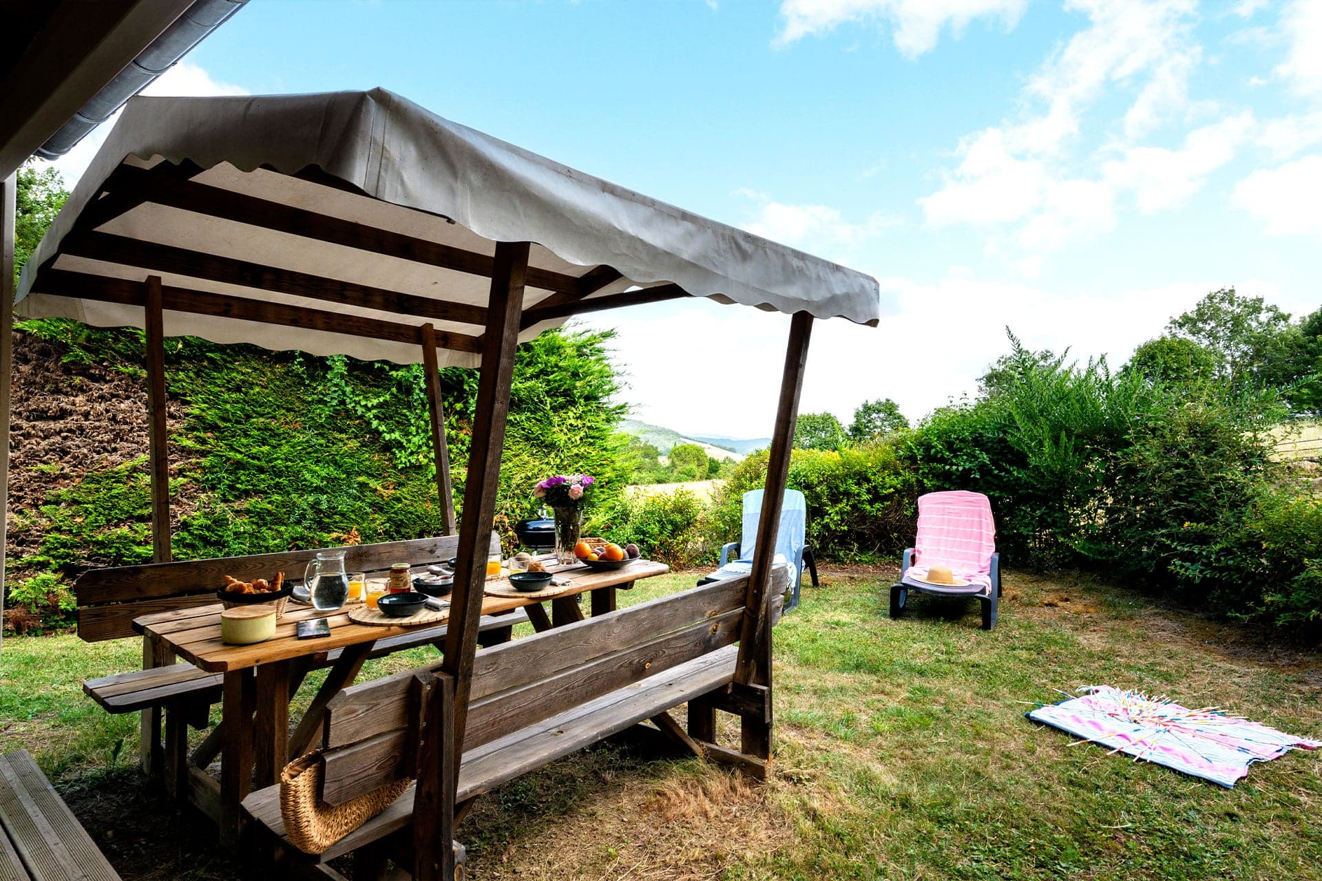 A scenery from Camping Domaine de  La SERRE