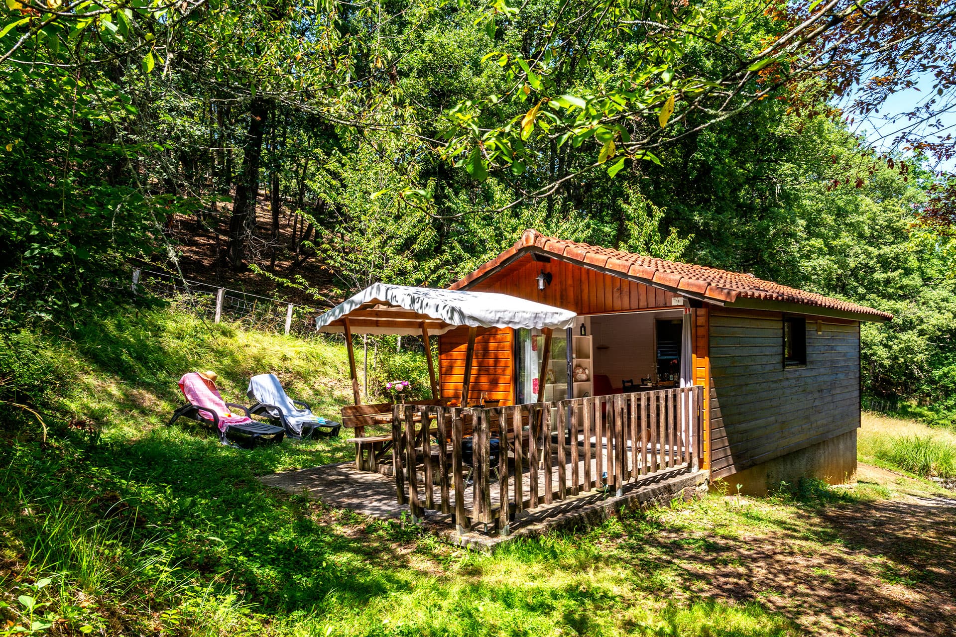 A scenery from Camping Domaine de  La SERRE