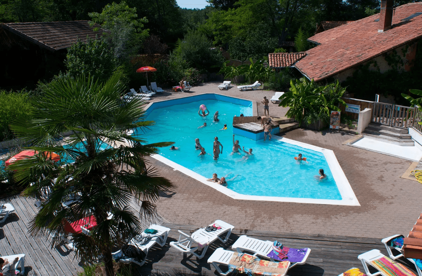 A scenery from Camping  des Landes d'Armagnac