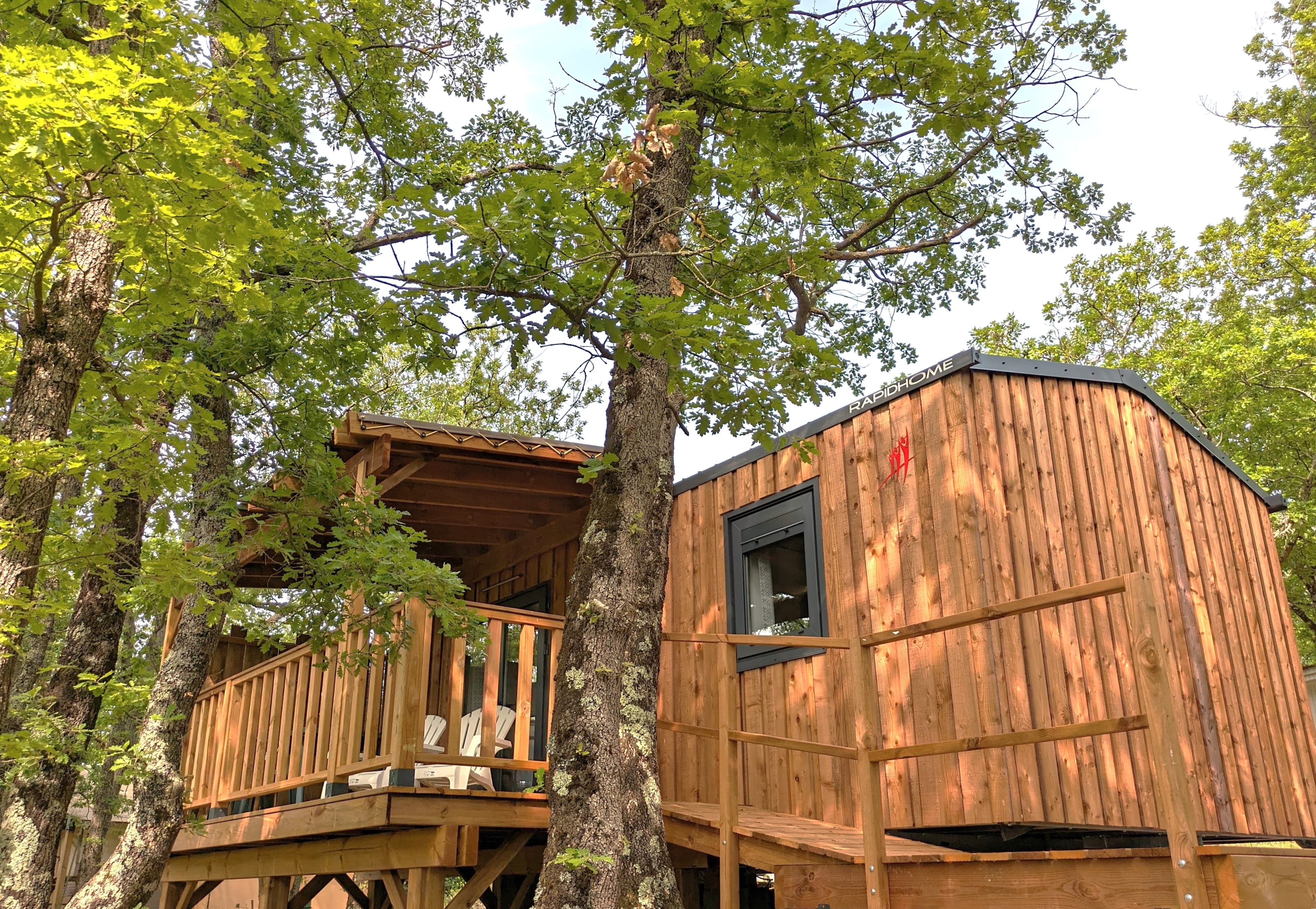 A scenery from Camping Le Roc del Rey