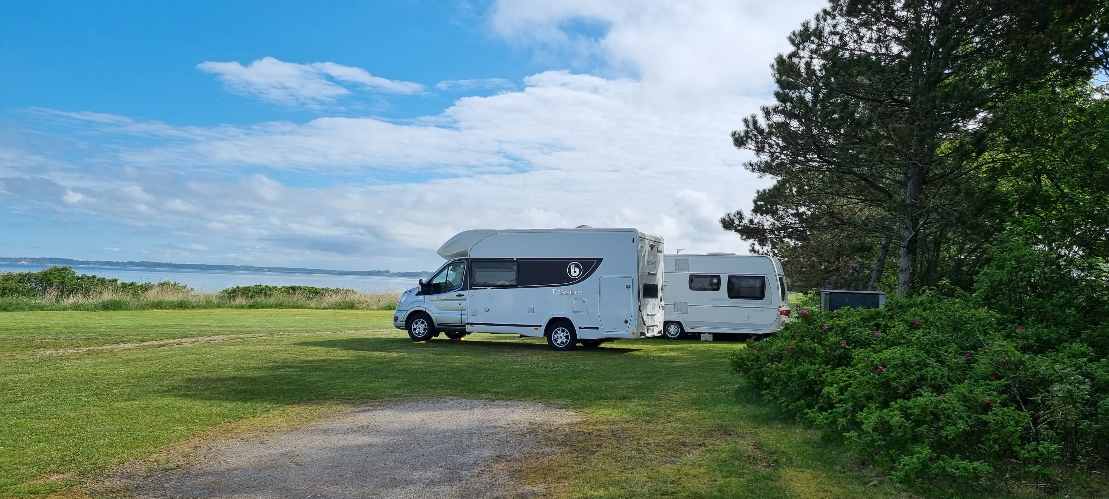 A scenery from Hvalpsund Familie Camping
