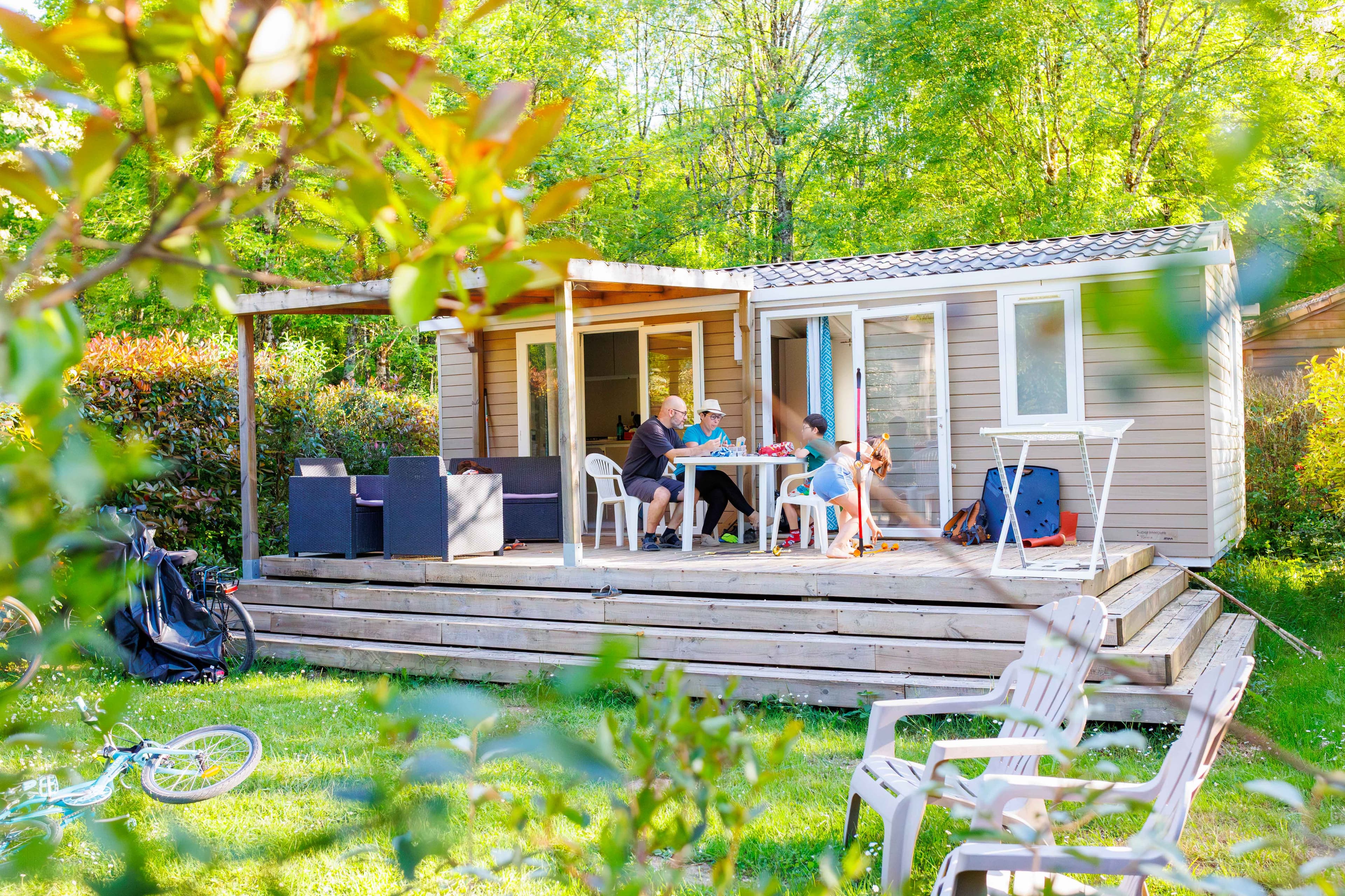 A scenery from Camping l'Arize