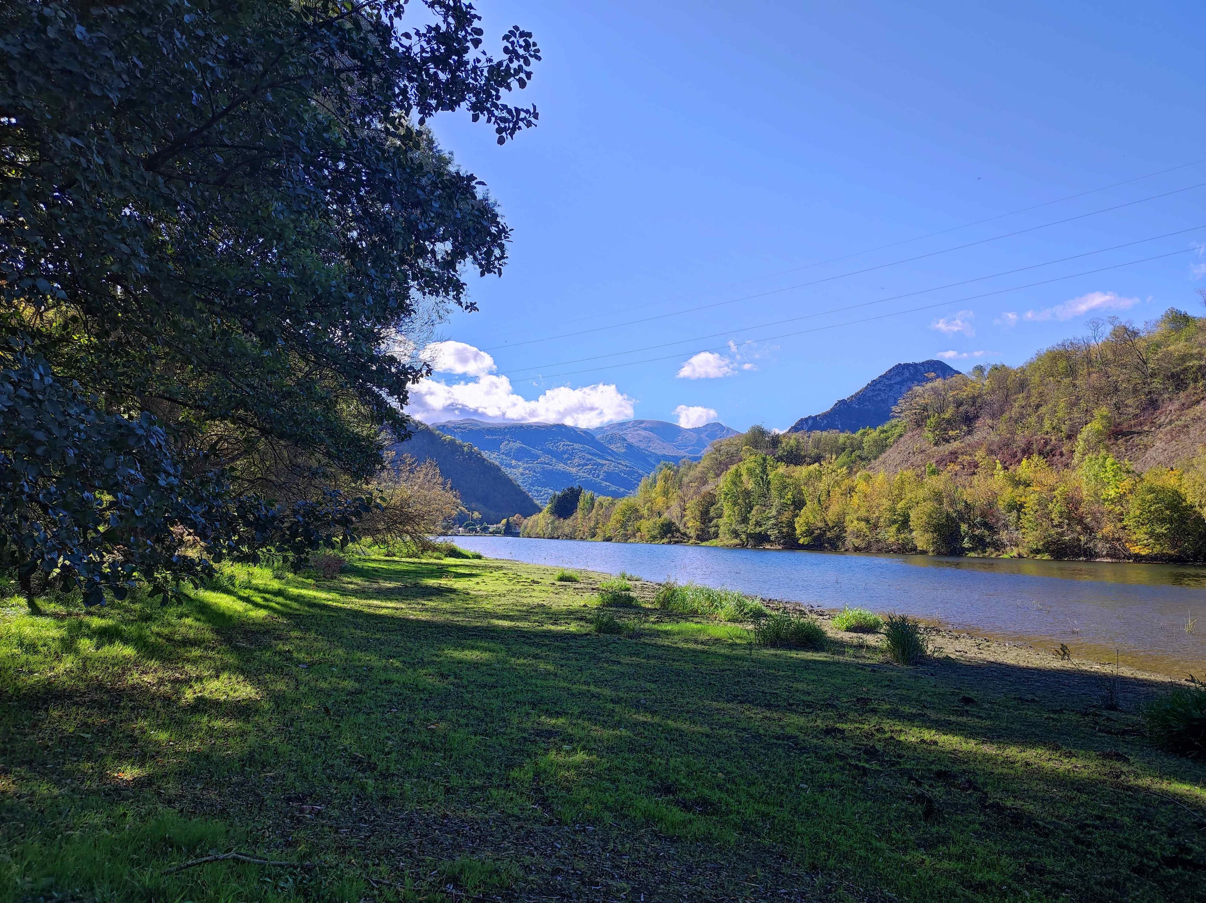 A scenery from Camping du Lac Mercus