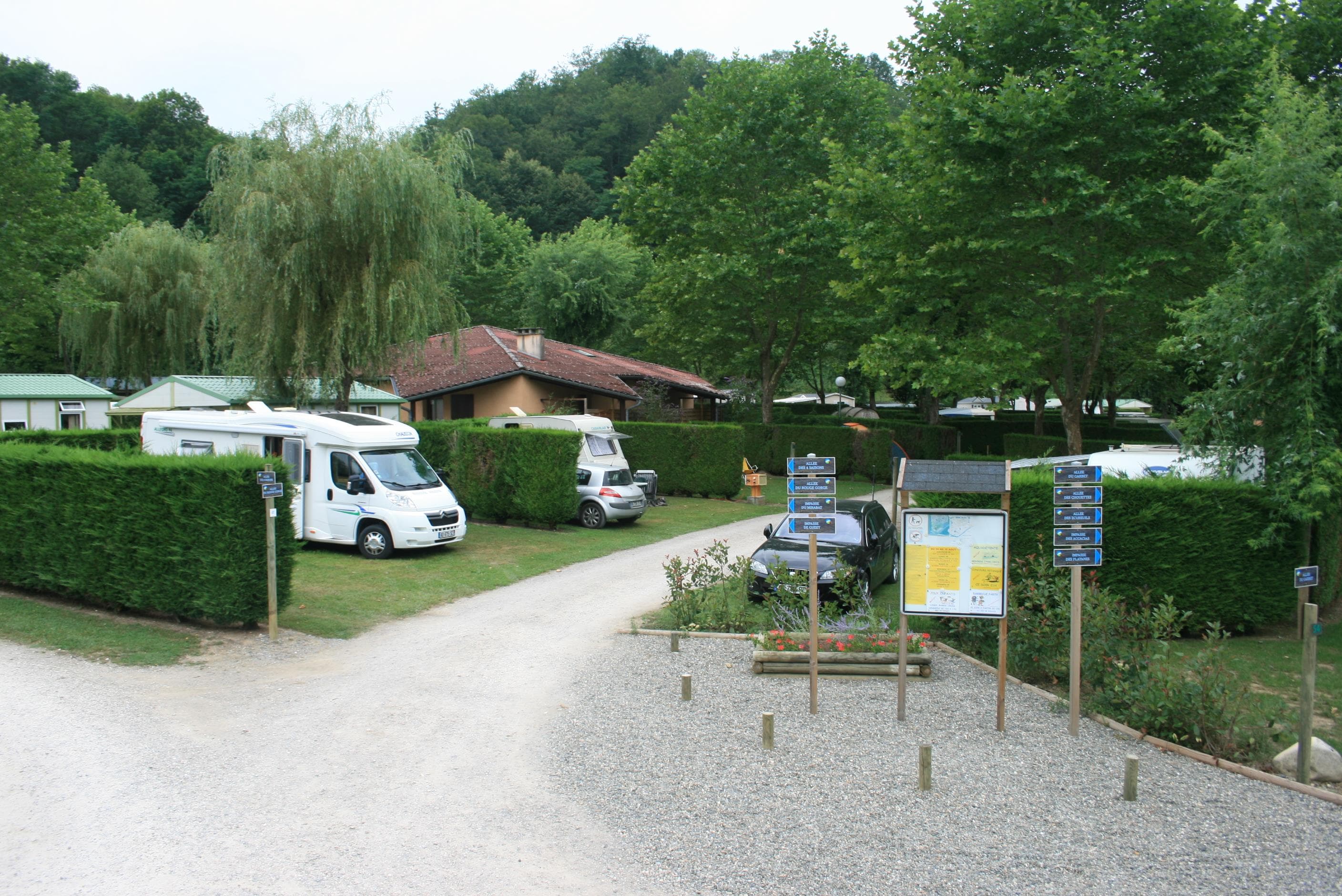 A scenery from Camping Les 4 Saisons