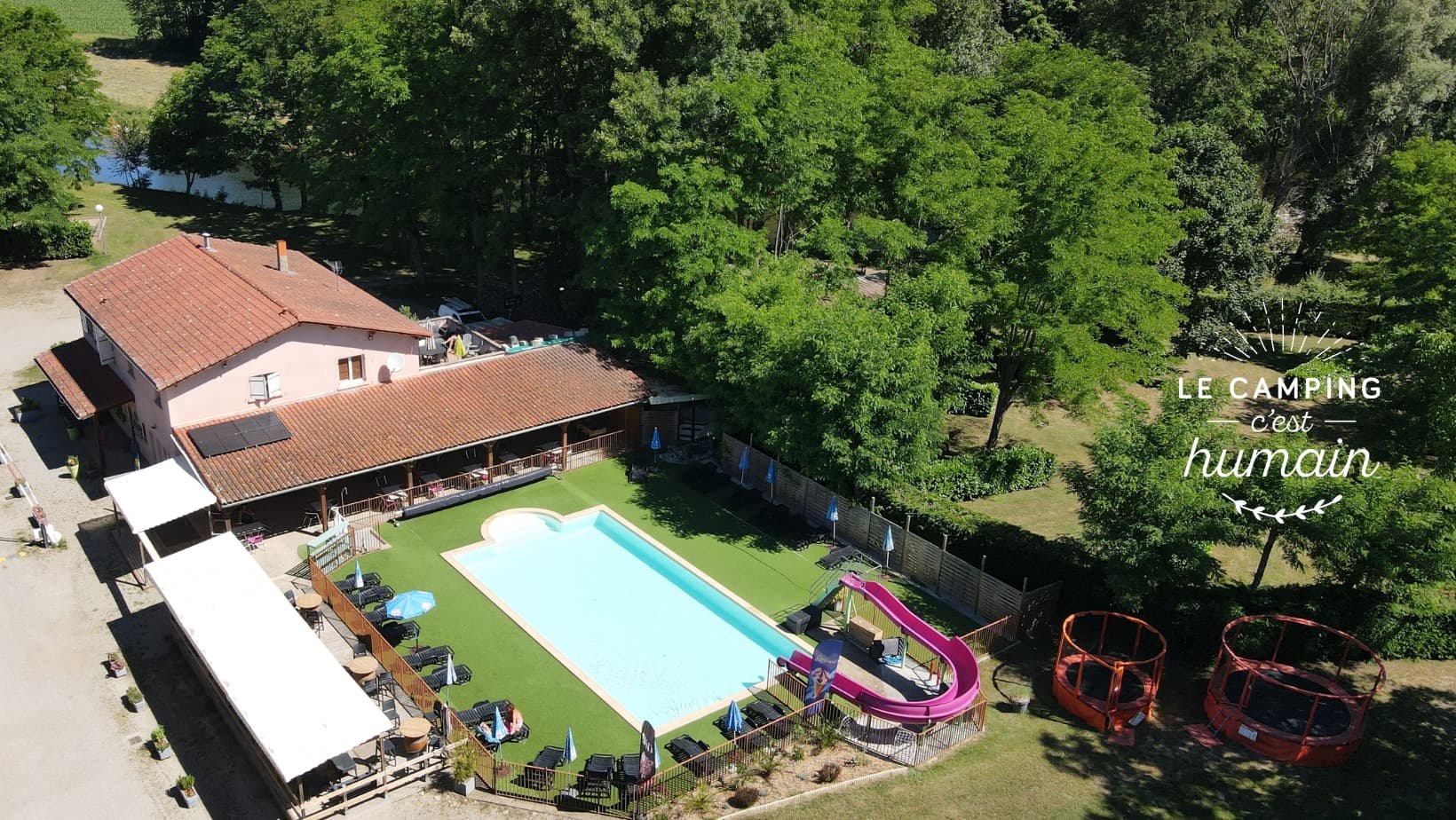 A scenery from Flower Camping LES MIJEANNES