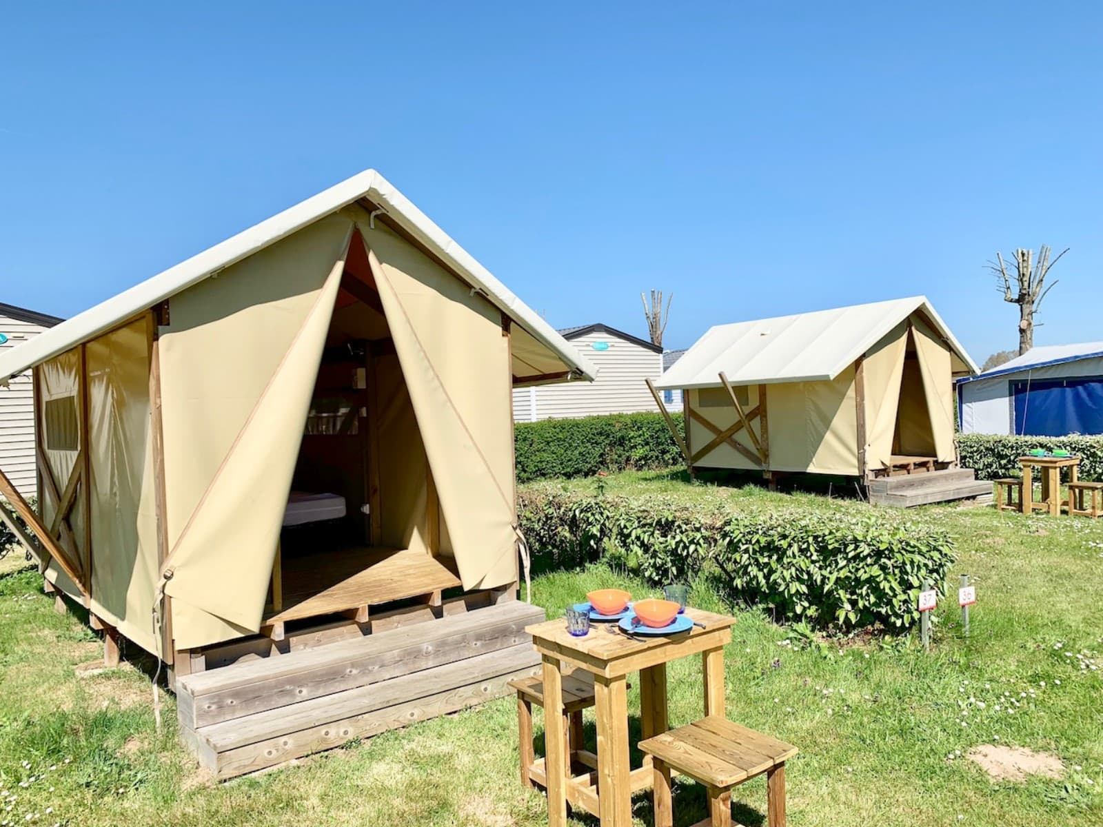 A scenery from Camping Les Prés de la Mer