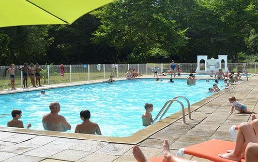 A scenery from Camping Audinac les Bains