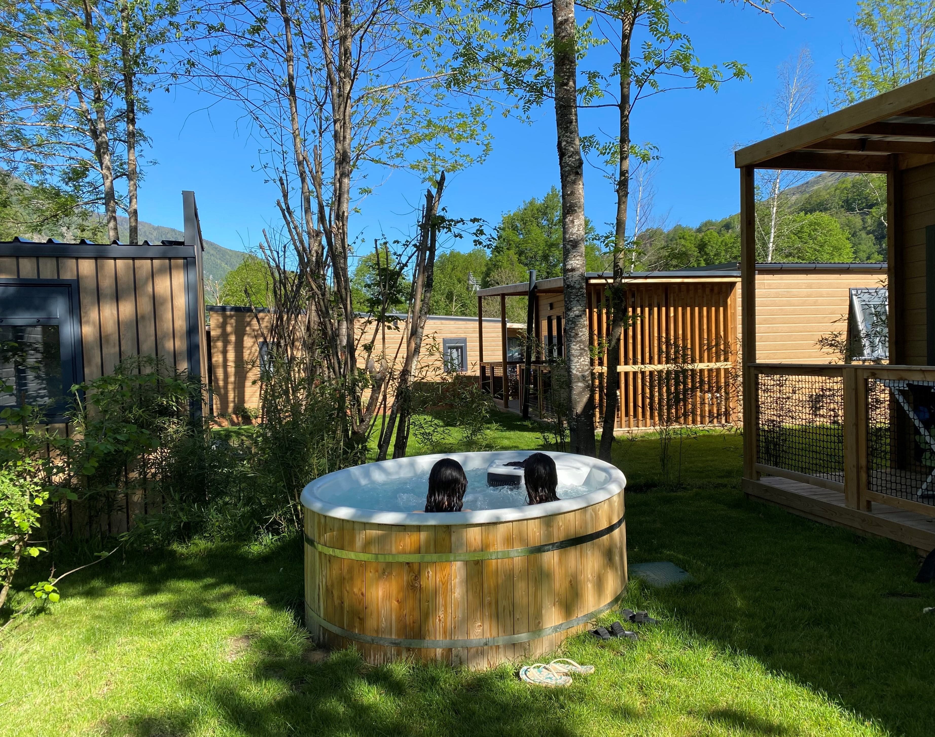 A scenery from Flower Camping La Marmotte