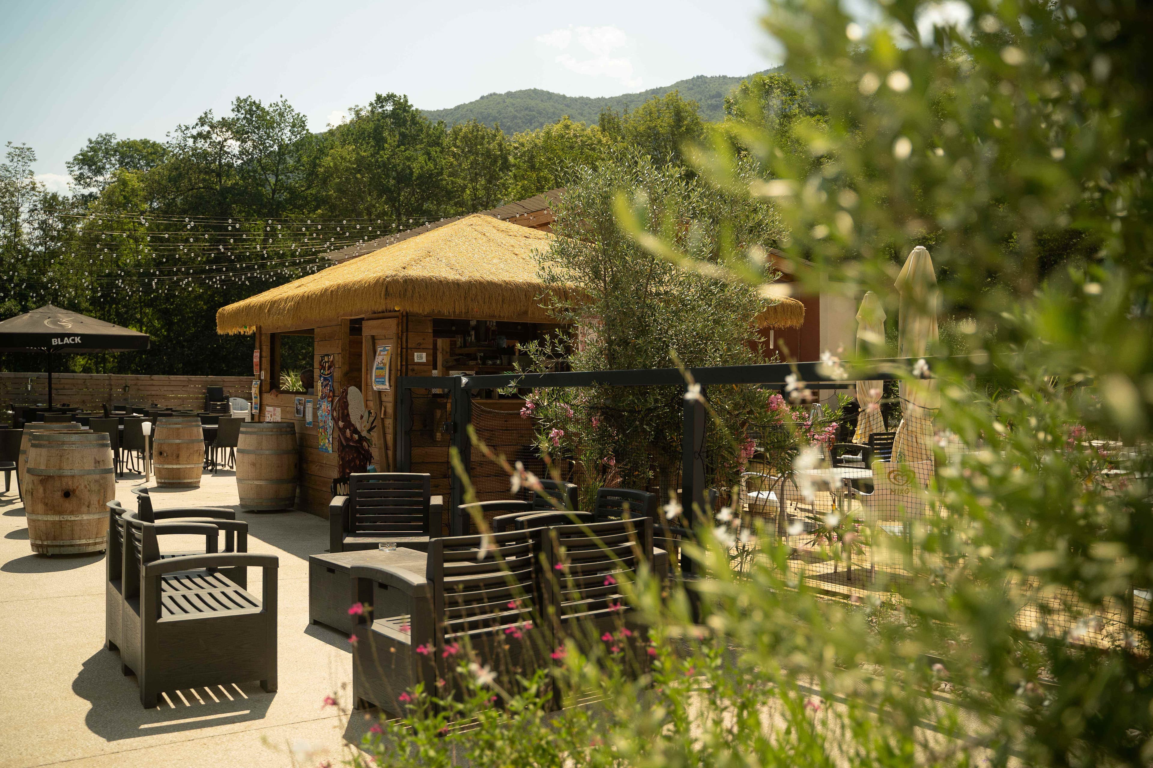 A scenery from Flower Camping La Marmotte
