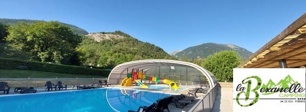 A scenery from Flower Camping LA BEXANELLE