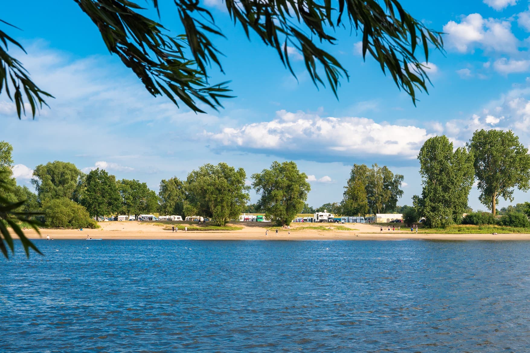 A scenery from Stover Strand Camping
