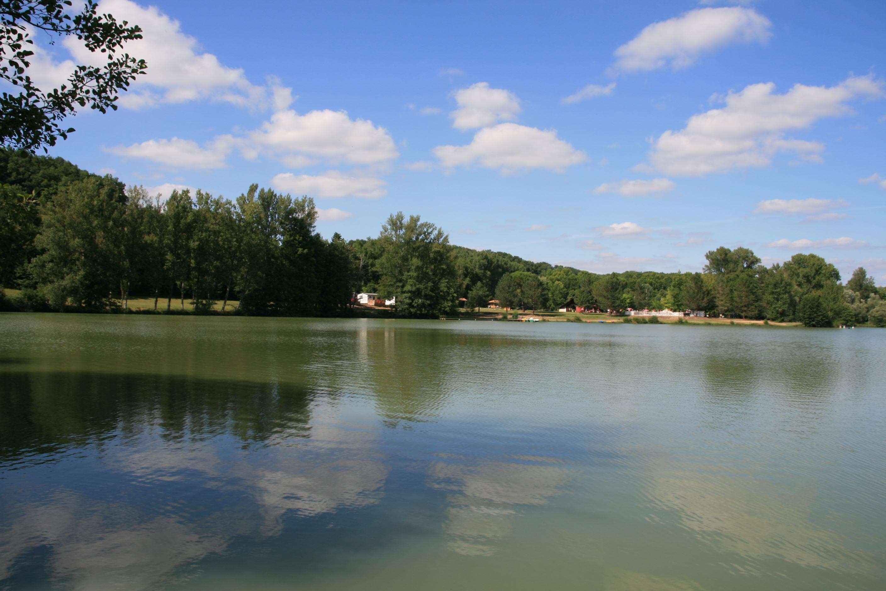 A scenery from Domaine du Lac de Neguenou