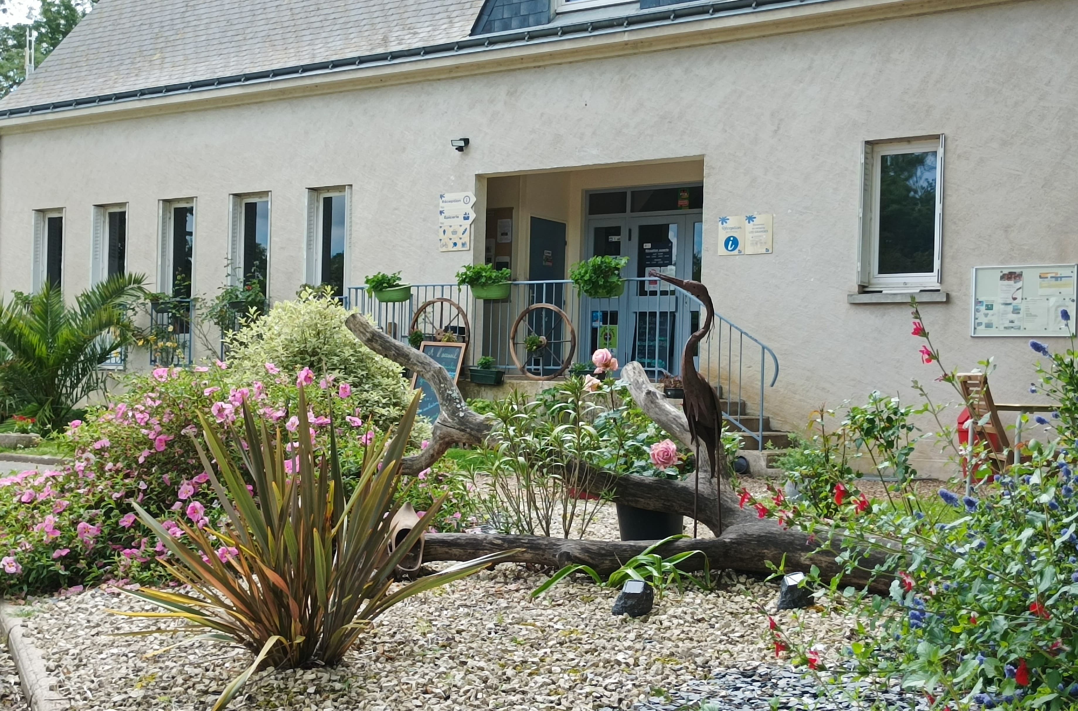 A scenery from Flower Camping Les Granges