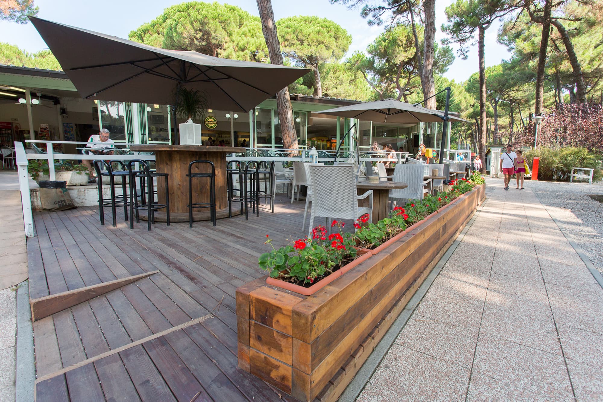 A scenery from Club del Sole Marina Romea Easy Camping Village