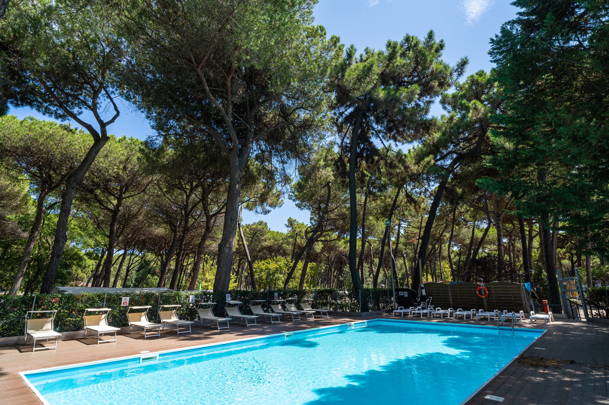 A scenery from Club del Sole Marina Romea Easy Camping Village