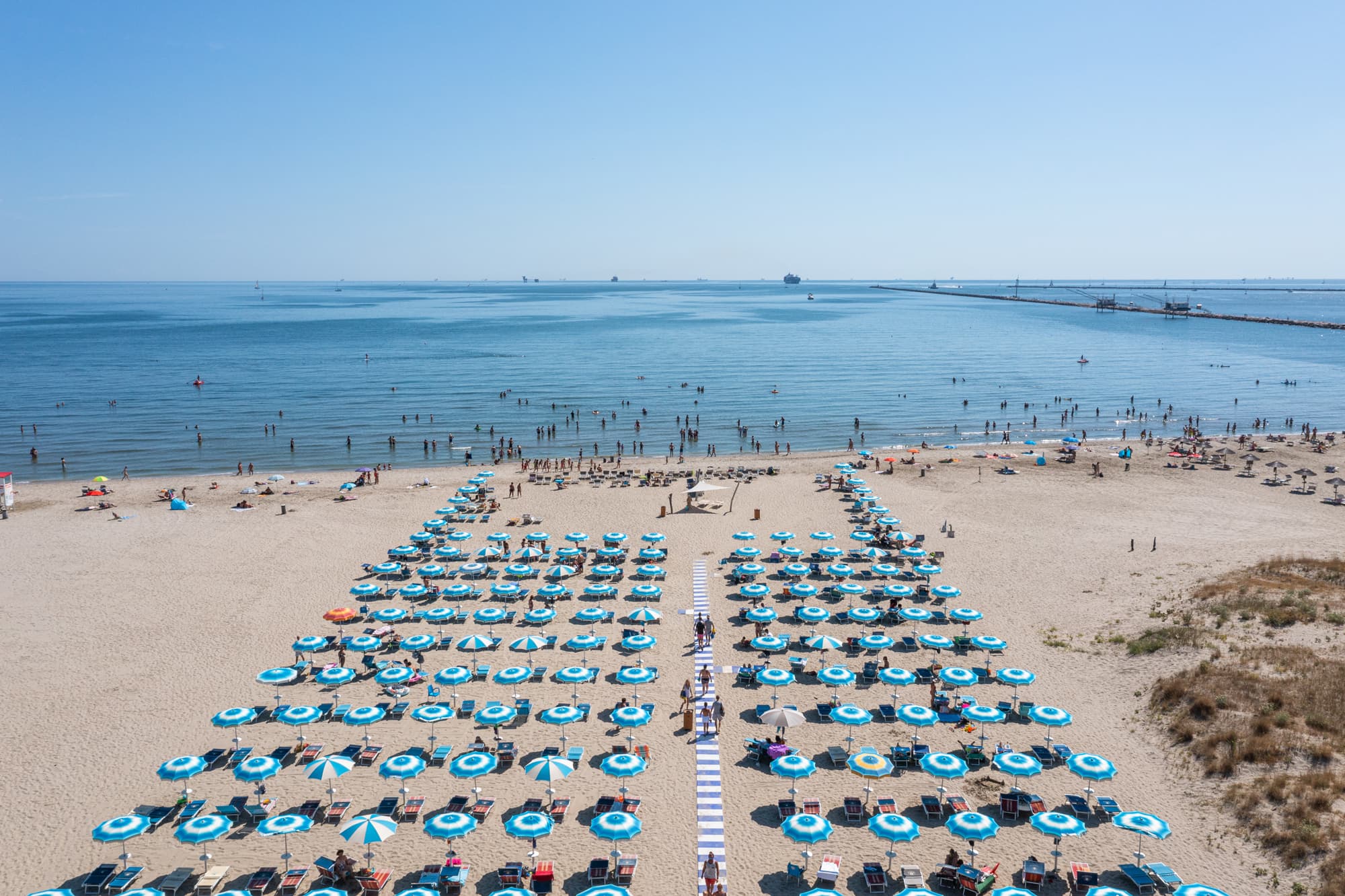 A scenery from Club del Sole Marina Romea Easy Camping Village