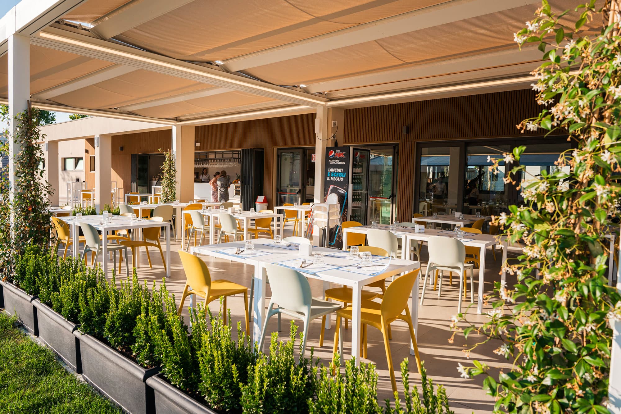 A scenery from Club del Sole Rimini Family Resort