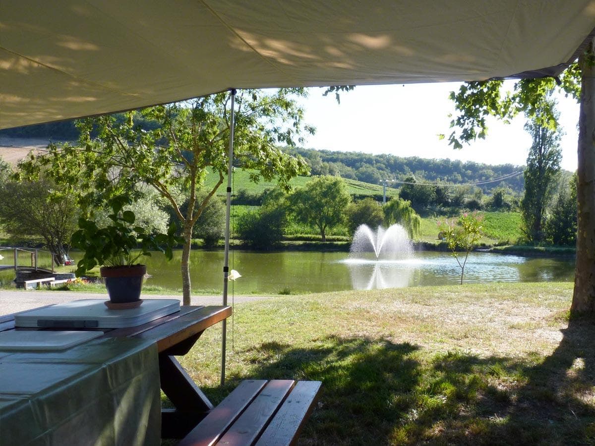 A scenery from Camping Le Pouchou