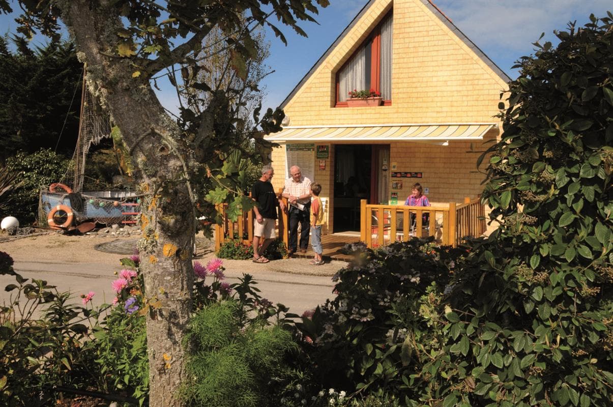 A scenery from Camping des Dunes